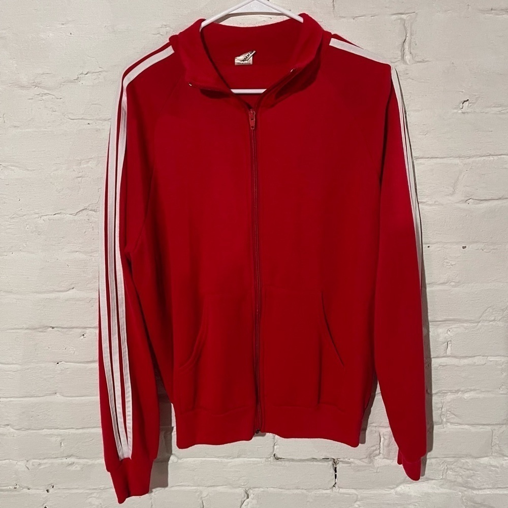 Vintage Red Warm Up Jacket L